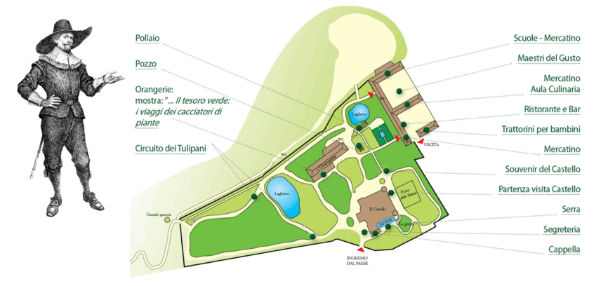 Mappa del parco