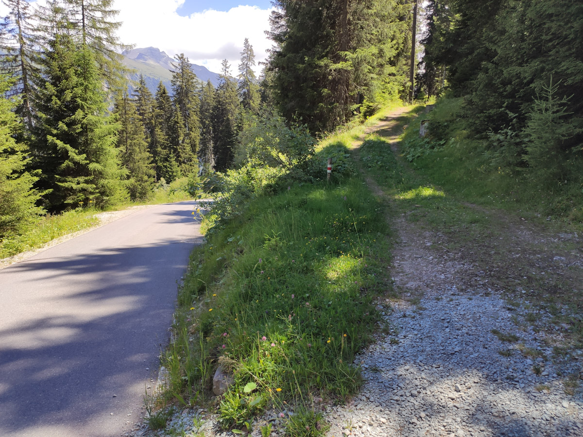 Lungo la strada del ritorno, tenere la destra