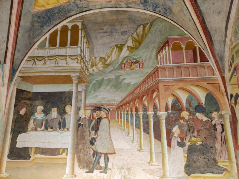 Affreschi di Masolino al Battistero di Castiglione Olona Battistero della Collegiata di Castiglione Olona
