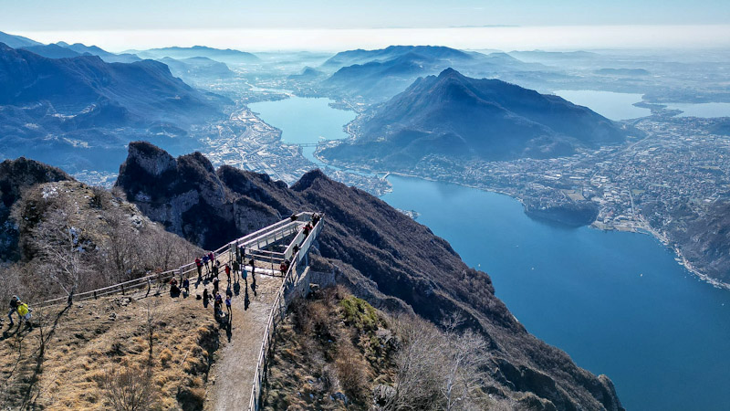 passerella panoramica Piani dei Resinelli